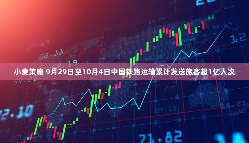 小麦策略 9月29日至10月4日中国铁路运输累计发送旅客超1亿人次